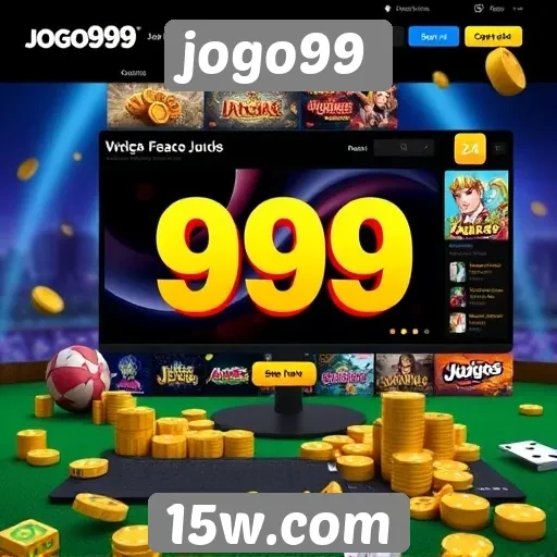 explorando a interface do site jogo99